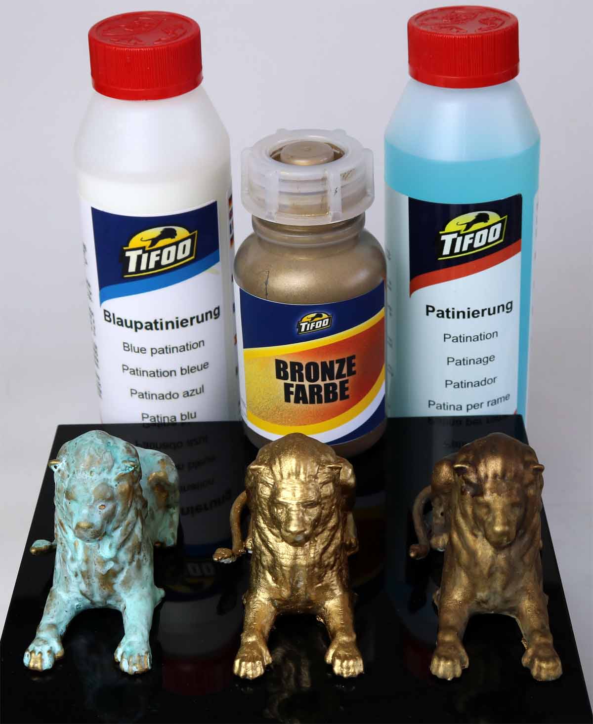 Acryl Farbe Bronze Metallic Patinierung Vintage Deko