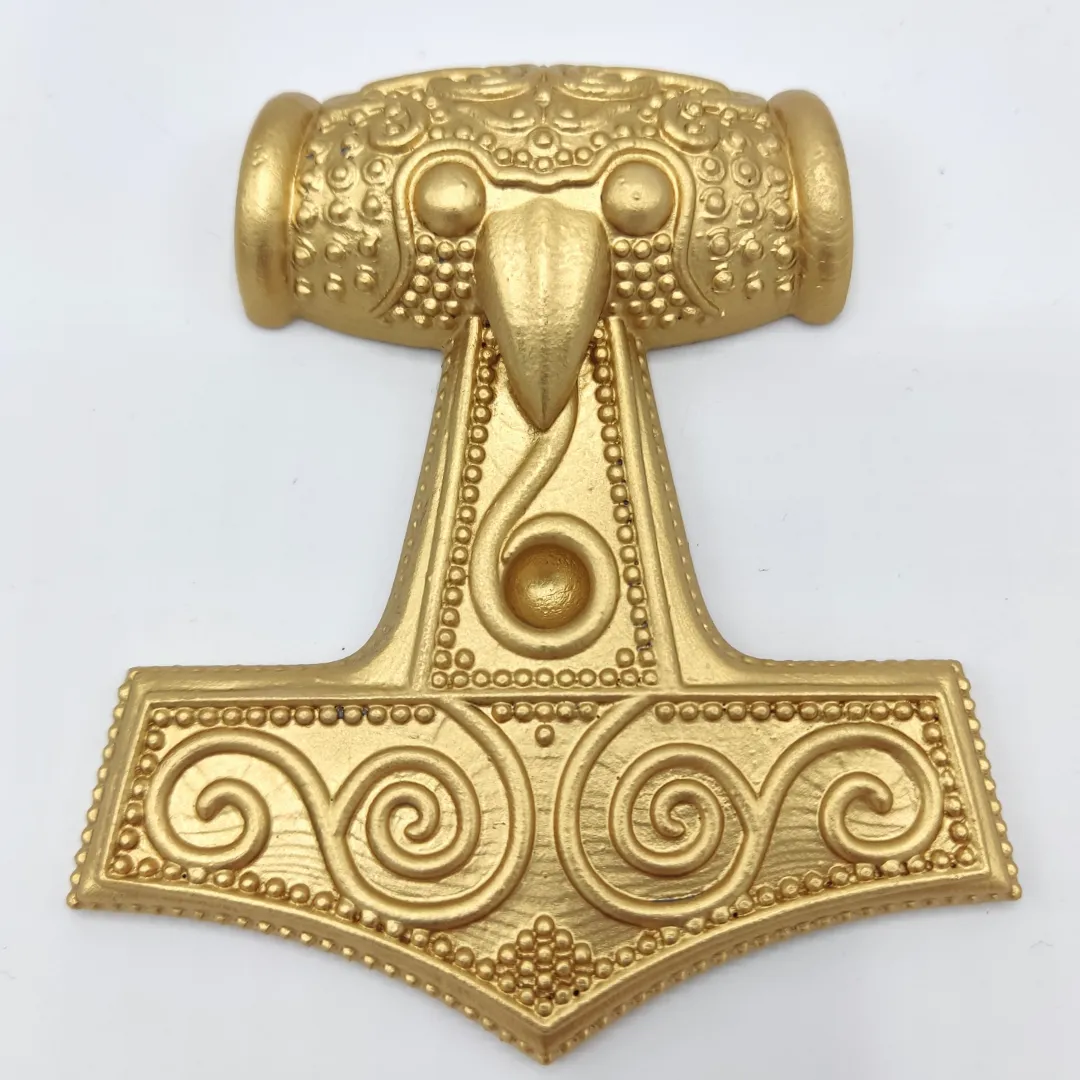 Thor Hammer vergoldet galvanisiert